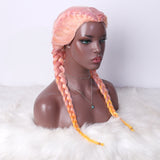 Ombre Braided Synthetic Drag Queen Wig in different colours-Queenofdrag.com