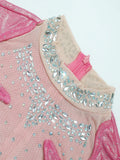 Baby girl - Pink Drag Queen Sequin Dress-Queenofdrag.com