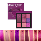 Different Shades of 9 color Drag Queen Eyeshadow Makeup Palettes-Queenofdrag.com