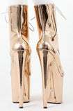Golden Girl - Drag Queen Platform Ankle Boots-Queenofdrag.com