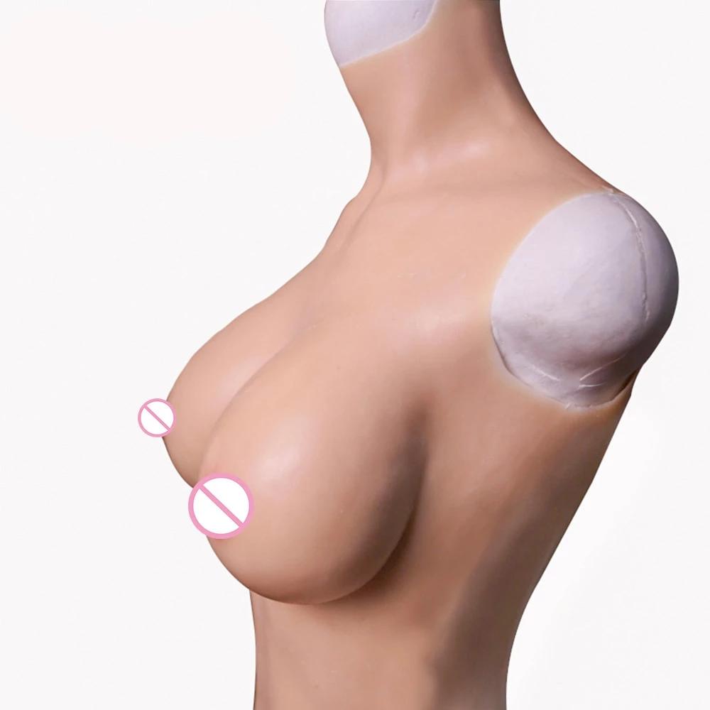Body of Evidence - Drag Queen Silicone Breast Forms Bodysuit