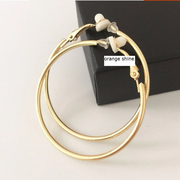 Christina Drag Queen clip on earrings