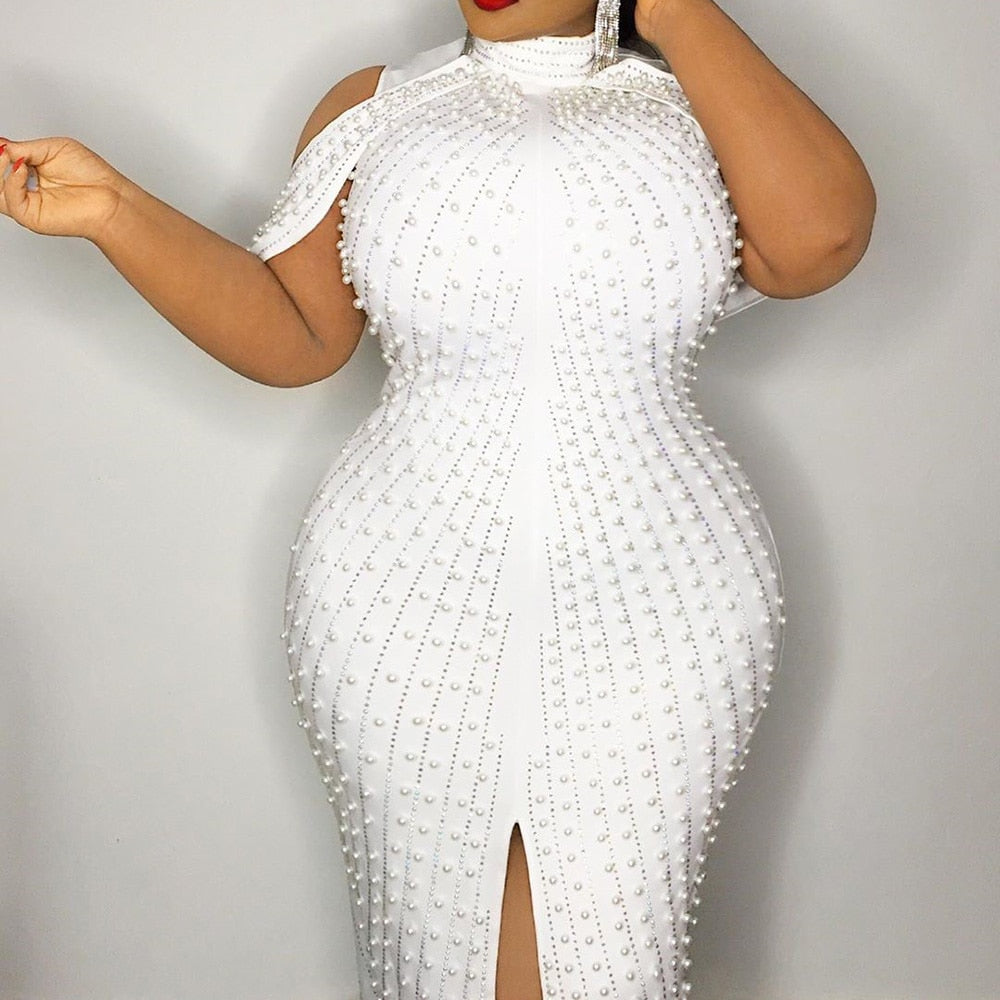 Snow - Drag Queen Bodycon Dress