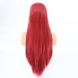 18"-26" Drag Queen Straight Red Lace Front Wig-Queenofdrag.com