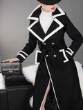 Yin & Yang - Black and White Drag Queen Coat-Queenofdrag.com