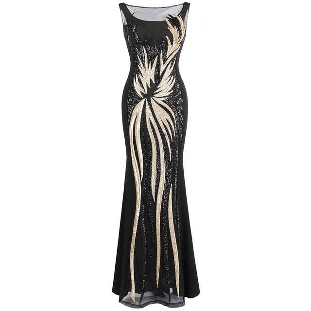 drag queen sequin dress Angel -Drag Queen Sequin Dress