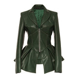 Barb - Drag Queen Faux Leather Jacket-Queenofdrag.com