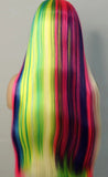 30 Inch Lace Front Rainbow Drag Queen Wig-Queenofdrag.com