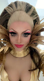 Giraffe Lady - Drag Queen Adjustable Choker Jewelry Set-Queenofdrag.com