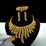 Gold Drops - Luxury Drag Queen Jewelry Sets-Queenofdrag.com
