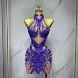 Baby girl - Diamond Sparkling Drag Queen Sequin Dress-Queenofdrag.com