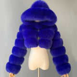 💗 Pink Faux Fur Hooded Coat – The Ultimate Drag Queen Statement Piece!-Queenofdrag.com