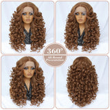 24 Inch Synthetic Drag Queen Lace Front Wig-Queenofdrag.com