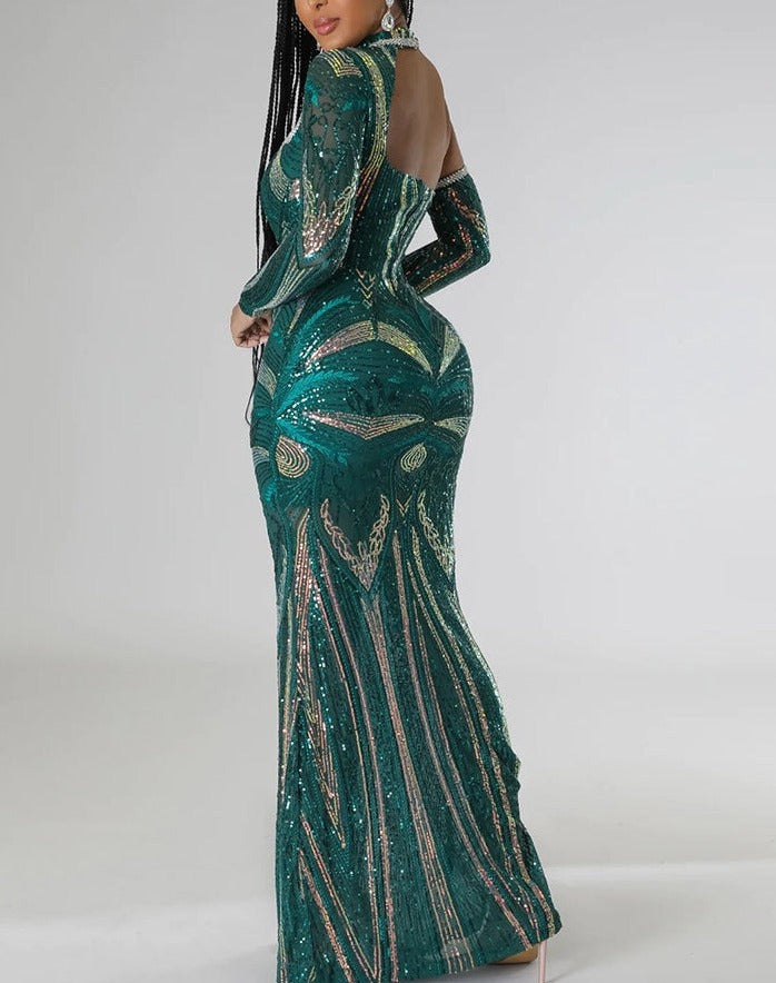 Kitty - One Shoulder Drag Queen Rhinestone Dress