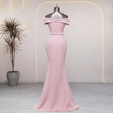 Envy - Elegant side slits pink candy color drag queen dress-Queenofdrag.com