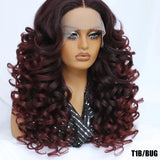 24 Inch Synthetic Drag Queen Lace Front Wig-Queenofdrag.com