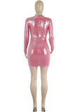 Baby girl - Pink Drag Queen Sequin Dress-Queenofdrag.com