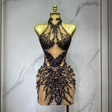 Baby girl - Diamond Sparkling Drag Queen Sequin Dress-Queenofdrag.com