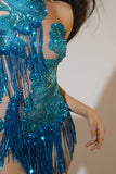 Tamara - Sexy Drag Queen Rhinestone Sequins Bodysuit-Queenofdrag.com