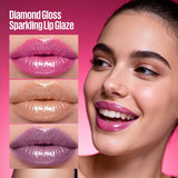 8 Colors Drag Queen Diamond Glitter Lip Gloss-Queenofdrag.com