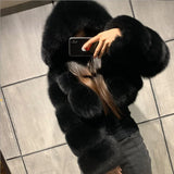 💗 Pink Faux Fur Hooded Coat – The Ultimate Drag Queen Statement Piece!-Queenofdrag.com