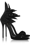 Pussy - Drag queen stiletto sandals - plus size-Queenofdrag.com