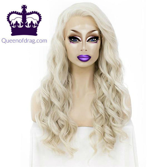 Ash Blonde Drag Queen Wig-Queenofdrag.com