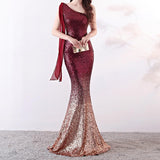 Angel -Drag Queen Sequin Dress-Queenofdrag.com