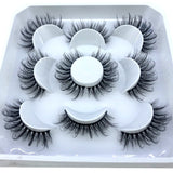 5 pairs 8-25mm Drag Queen Eyelashes-Queenofdrag.com