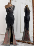 Sexy One Shoulder Drag Queen Evening Dress-Queenofdrag.com