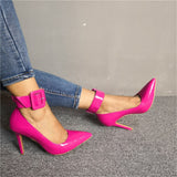 Nicky - Drag Queen Sexy Thin Heeled Pointed Toe Pumps - Plus Size-Queenofdrag.com