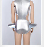 You Better Tuck - Silver Drag Queen Outfit-Queenofdrag.com