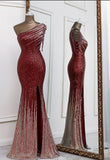 Sexy One Shoulder Drag Queen Evening Dress-Queenofdrag.com