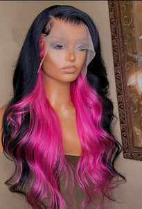 Two tone Drag Queen Lace Wigs in many different colors-Queenofdrag.com