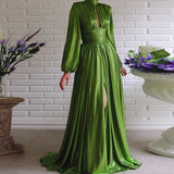 Olivia - Shiny Drag Queen Dress-Queenofdrag.com