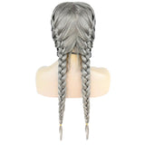 Braided Synthetic Drag Queen Lace Front Wig in different colors-Queenofdrag.com