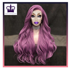 Amazing Purple Drag Queen Lace Front Wig-Queenofdrag.com