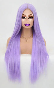 20"-26" Drag Queen Straight Lila Lace Front Wig-Queenofdrag.com