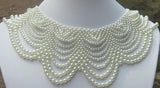 Perlottes - Drag Queen pearl fake collar-Queenofdrag.com