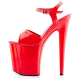 Barbara - Drag Queen Plexiglas Platform Shoes - Plus Size-Queenofdrag.com