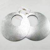 Full Moon - 4 inch/12cm Round Drag Queen Earrings-Queenofdrag.com