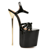Diva - Drag Queen 22cm High Platform Shoes - Plus size-Queenofdrag.com