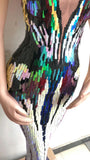 Papillon - Amazing Drag Queen Sequin Gown-Queenofdrag.com