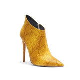 Skin - Drag Queen Ankle Boots In Many Colors - Plus Size-Queenofdrag.com