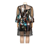 Marla - Sequined Drag Queen Dress-Queenofdrag.com