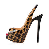 Mirage - Drag Queen Stiletto Sandals in different colors - Plus Size-Queenofdrag.com