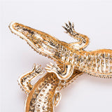 Croco - Rhinestone Crocodile Drag Queen Necklace-Queenofdrag.com