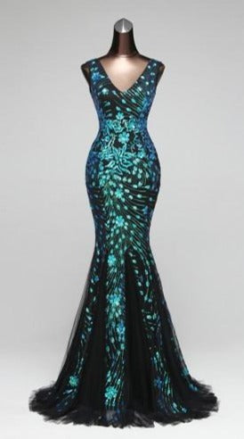 Gala - Drag Queen Evening Dress-Queenofdrag.com