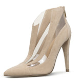Zahara - Drag Queen Fashion Ankle Boots - Plus Size-Queenofdrag.com