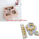 Bubble - Golden Drag Queen Jewelry Set-Queenofdrag.com